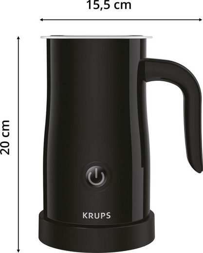 KRUPS Kaffeevollautomat EA910B.23 Sensation Milk Bundle mit Krups Milchaufschäumer im Wert von UVP 79,99