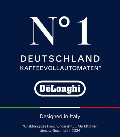 DE'LONGHI Kaffeevollautomat Start Milk ECAM220.80.SB, Milchkaraffe inklusive, Perfekter Cappuccino Für cremigen Barista-Milchschaum – auch für pflanzliche Alternativen