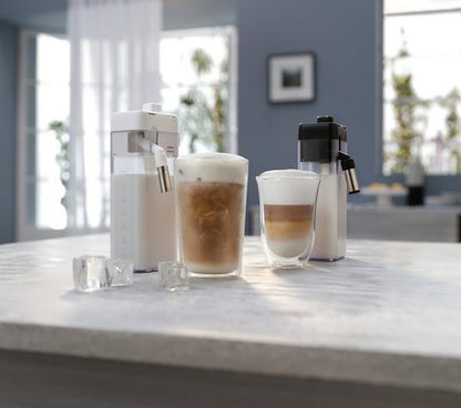 DE'LONGHI Kaffeevollautomat Primadonna Aromatic ECAM630.75.TM - 35 eiskalte & heiße Kaffeerezepte Edles italienisches Design, Bean Adapt Technology, Cold Brew Rezepte