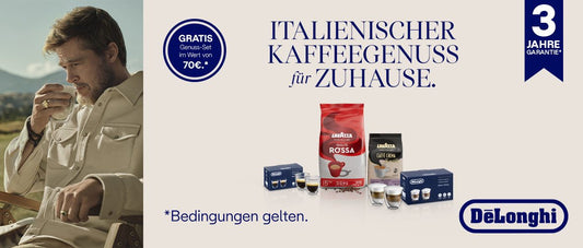 DE'LONGHI Kaffeevollautomat Rivelia EXAM440.55.G – 16 Kaffee-Rezepte, 2 Barista-Bohnenbehälter, grau Extra-Shot-Funktion, Innovatives Bean-Switch System, Touchdisplay