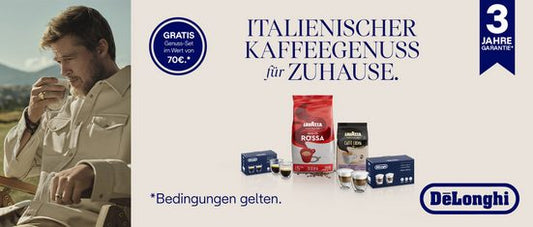 DE'LONGHI Kaffeevollautomat Rivelia EXAM440.55.G – 16 Kaffee-Rezepte, 2 Barista-Bohnenbehälter, grau Extra-Shot-Funktion, Innovatives Bean-Switch System, Touchdisplay